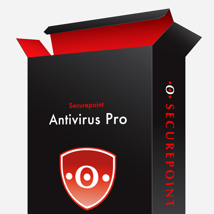 Verpackung der Software securepoint-antivirus-pro